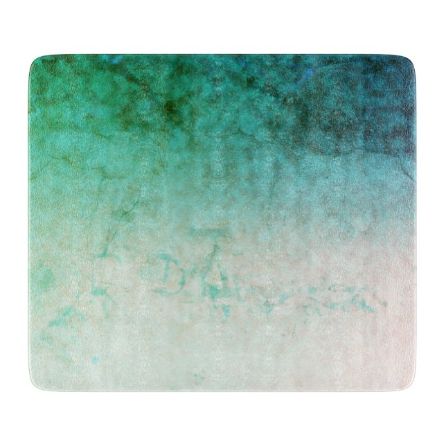 Planche À Découper Textures de nuage de jade (Devant)