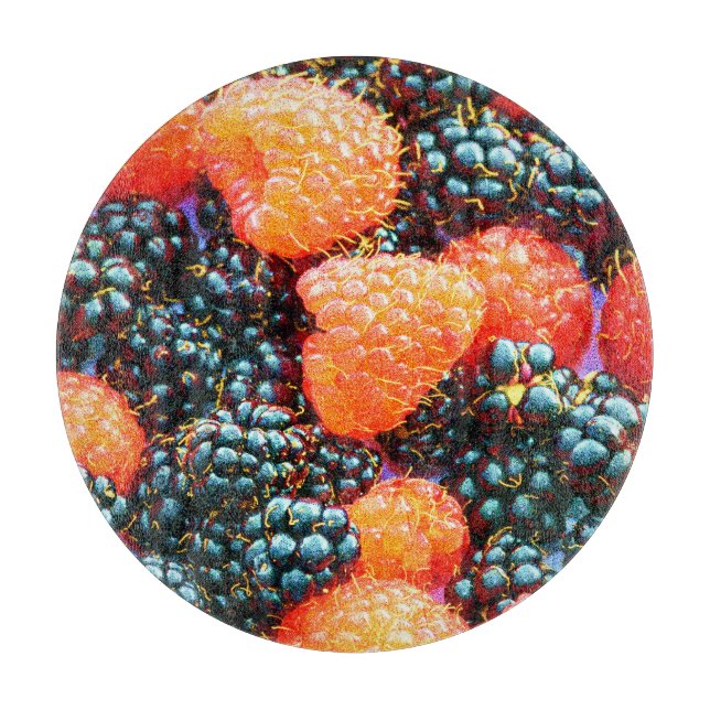 Planche À Découper "The Mix of Berries" jolie photo. Commandez dès ma (Devant)