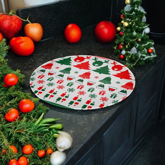 Planche À Découper Thème de Noël (Chopping Board)