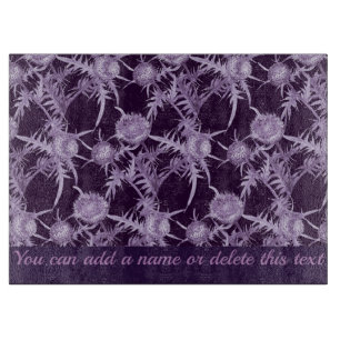 Planche À Découper THISTTLE violet motif