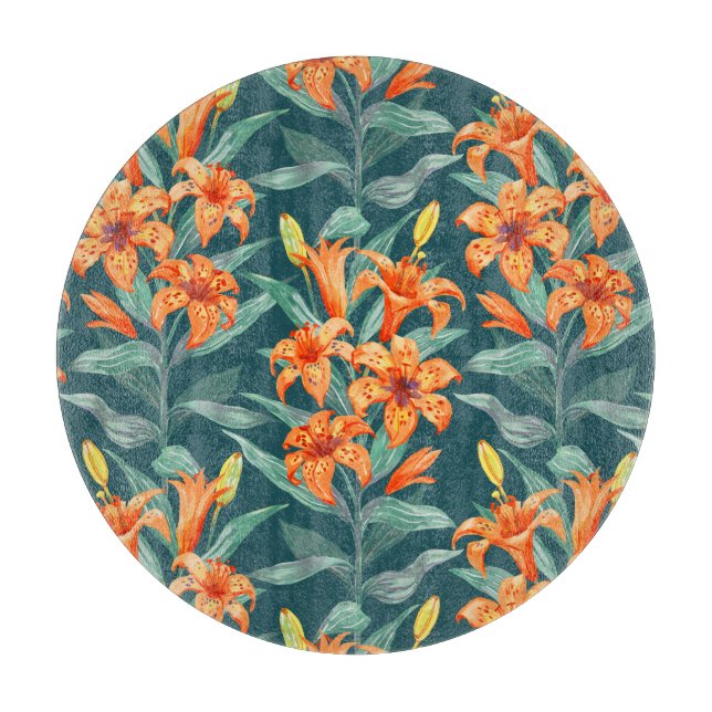 Planche À Découper Tiger Lily (Devant)