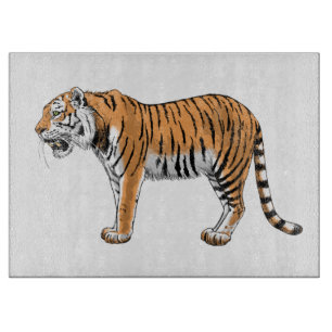 Planche À Découper Tigre