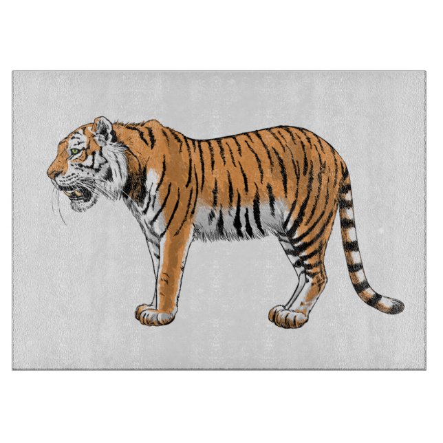 Planche À Découper Tigre (Devant)