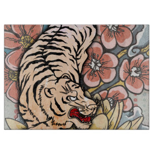 Planche À Découper Tigre blanc