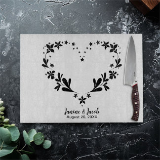 Planche À Découper Til Death Do Us Part Nom et Mariage personnalisés
