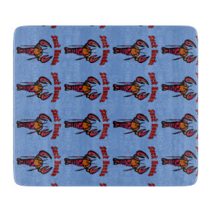 Planche À Découper Tile de poisson-croupe style Vintage