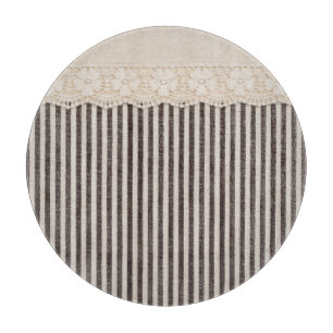 Planche À Découper Tissu dentelle texture textile, motif arrière - pl