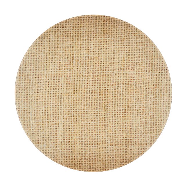 Planche À Découper Tissu naturel, arrière - plan texturé. (Devant)