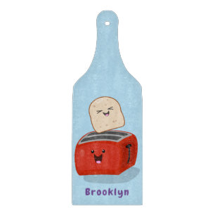 Planche À Découper Toast de Cute kawaii et dessin animé de grille-pai