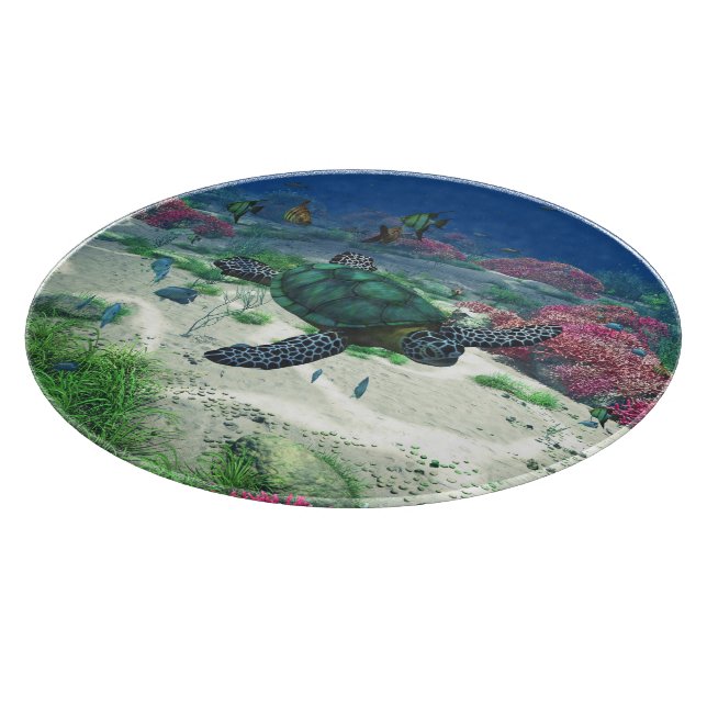 Planche À Découper Tortue de mer (Coin)