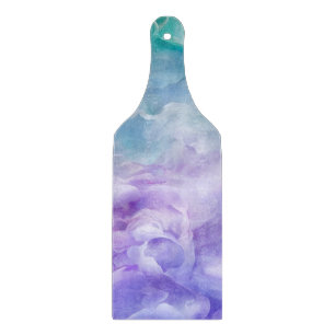 Planche À Découper Tourbillon de nuage bleu et violet
