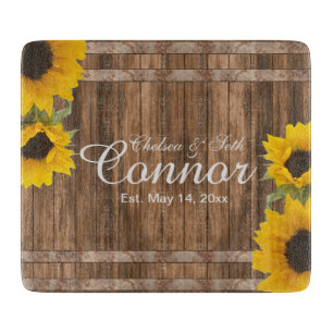 Planche À Découper Tournesol