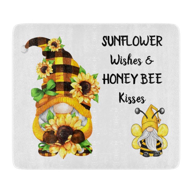 Planche À Découper Tournesol Gnome (Devant)