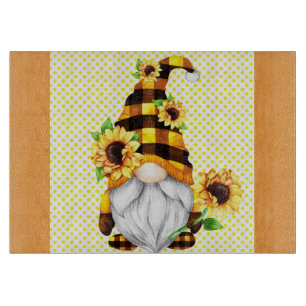 Planche À Découper Tournesol Gnome