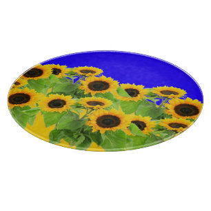 Planche à découper Tournesols