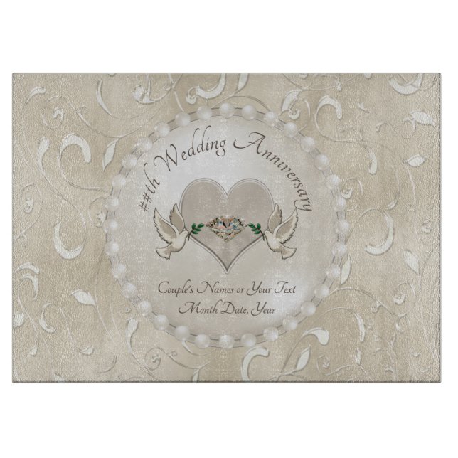 Planche À Découper Tous cadeaux d'anniversaire personnalisés par (Devant)