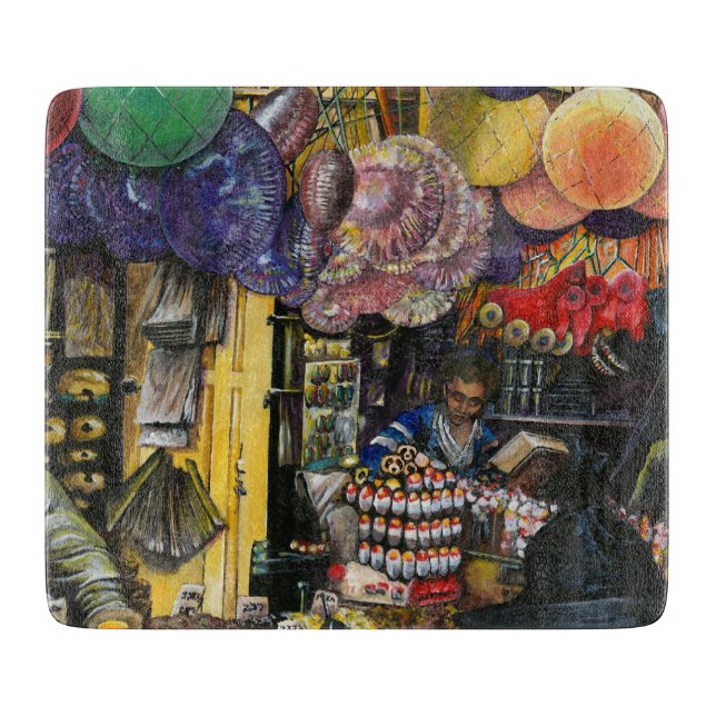 Planche À Découper Traditions du commerce ancien, Jérusalem (Devant)