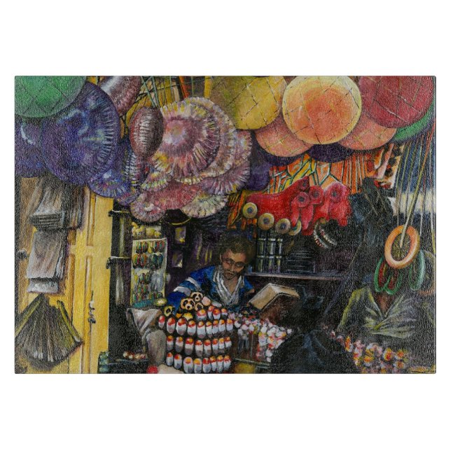 Planche À Découper Traditions du commerce ancien, Jérusalem (Devant)