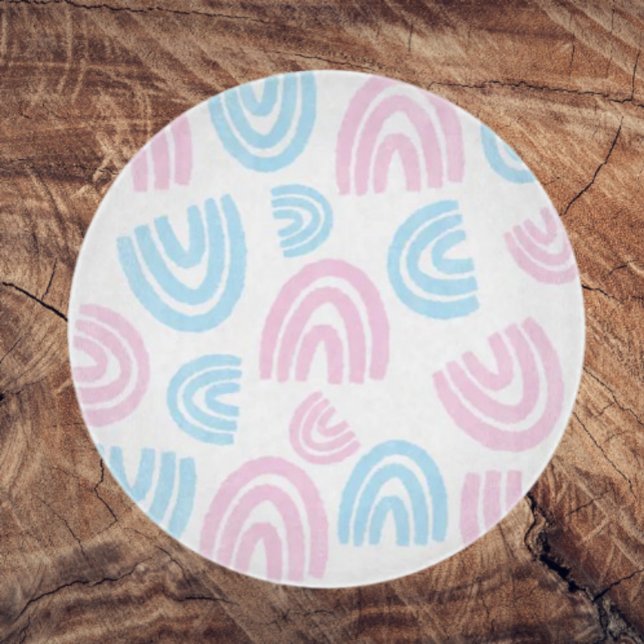 Planche À Découper Trans Pride Pastel Rainbow Glass Cutboard (Créateur téléchargé)