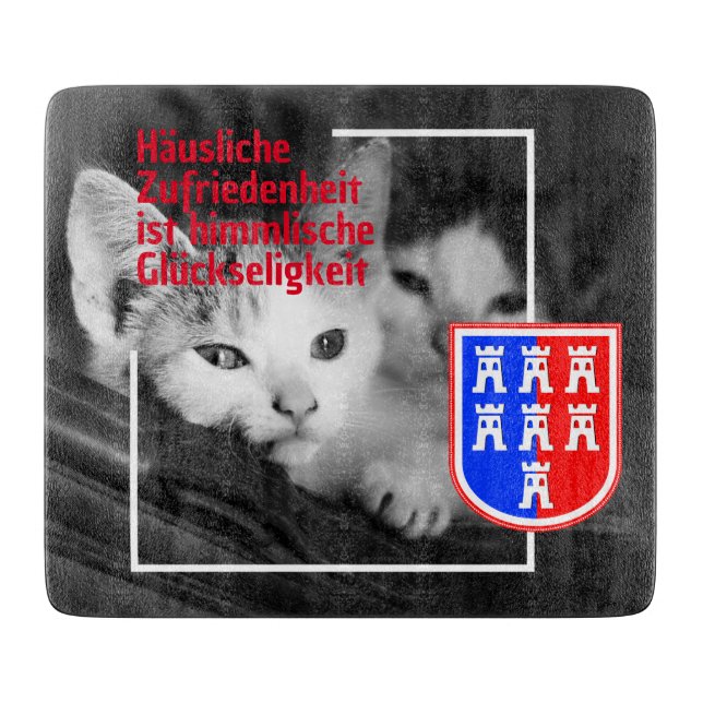 Planche À Découper Transylvanie moderne motivationnelle  (Devant)