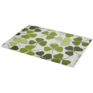 Planche À Découper Trèfle vert dans une variété de nuances