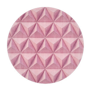 Planche À Découper Triangles géométriques 3D : arrière - plan minimal