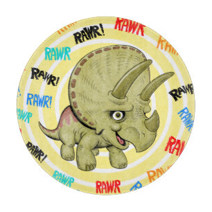 Planche À Découper Tricératops