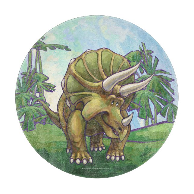 Planche À Découper Triceratops Cadeaux & Accessoires (Devant)
