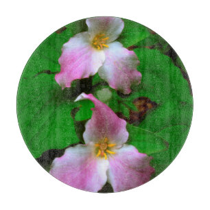 Planche À Découper Trillium fleur sauvage