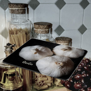 Planche À Découper Trois Cloches entières Ail blanc