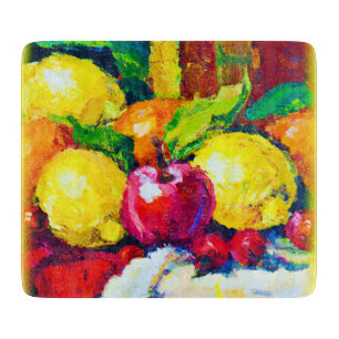 Planche À Découper Tropical Fruits Pianting. Commandez dès maintenant