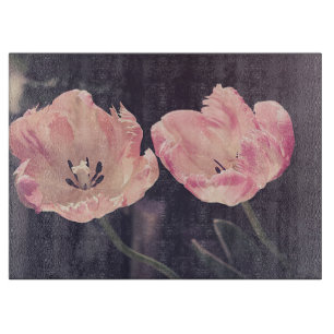 Planche À Découper Tulipes Mignonnes en Fleurs - Personnalisé