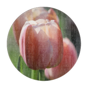 Planche À Découper Tulipes roses