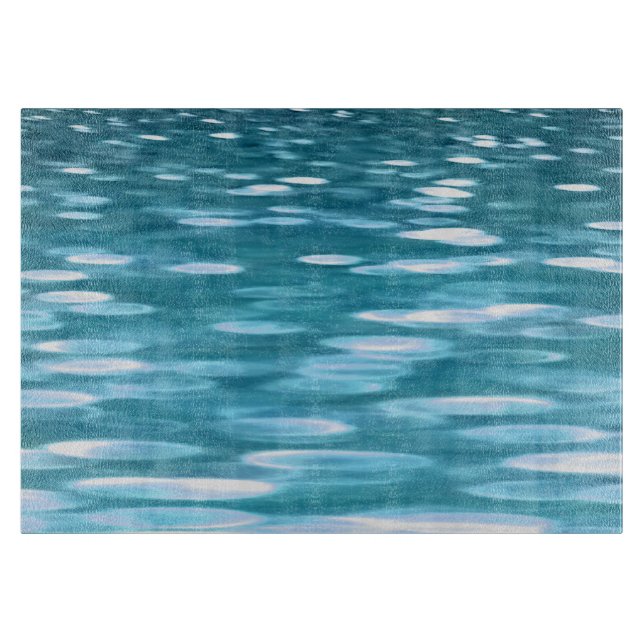 Planche À Découper Turquoise shimmer (Devant)