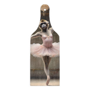 Planche À Découper "Tutu-rific ! La Pirouette gracieuse de Gibbon"