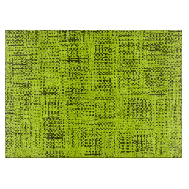 Planche À Découper Tweed Chartreuse  (Devant)
