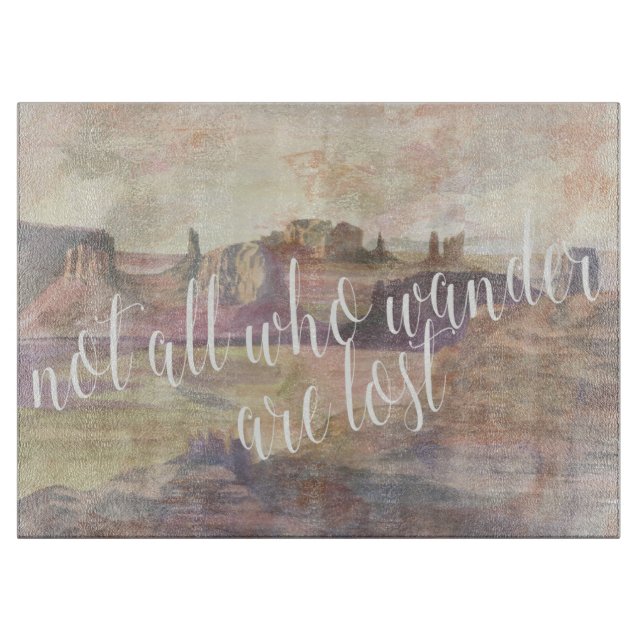 Planche À Découper Typographie d'aventure IV (Devant)