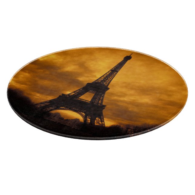 Planche À Découper UE, France, Paris.  Tour Eiffel. (Coin)