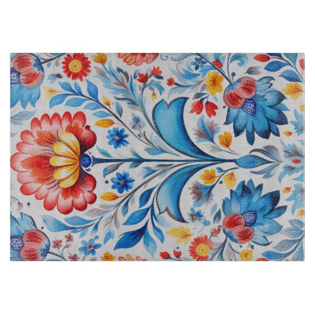 Planche À Découper Ukrainian folk art.  (Devant)