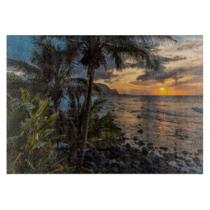 Planche À Découper Un beau coucher de soleil 2