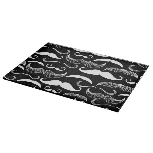 Planche À Découper Un club des messieurs. Motif de moustache