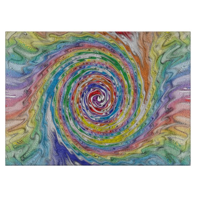 Planche À Découper Un éclat coloré (Devant)