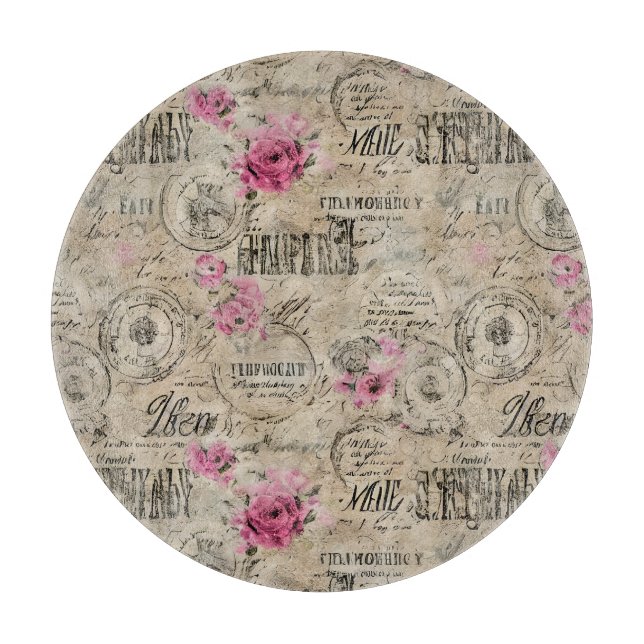 Planche À Découper Un Ephémère français série 24 (Devant)