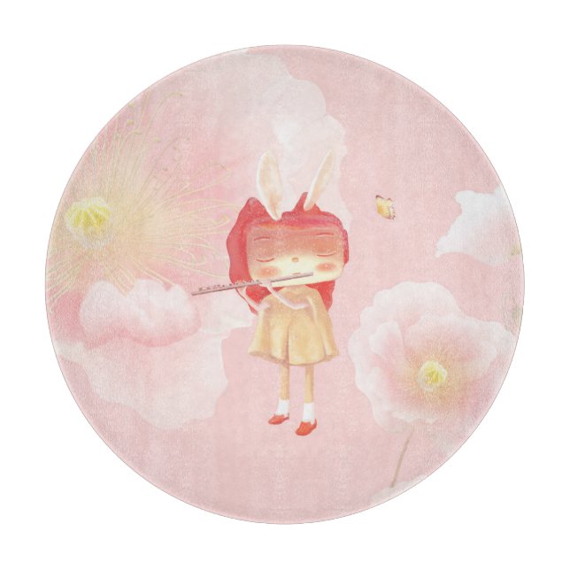 Planche À Découper Un jardin dans mon coeur (Devant)