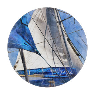 Planche À Découper Un marin Est Un Artiste Et Son Moyen Le Vent