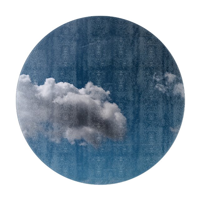 Planche À Découper Un nuage simple (Devant)