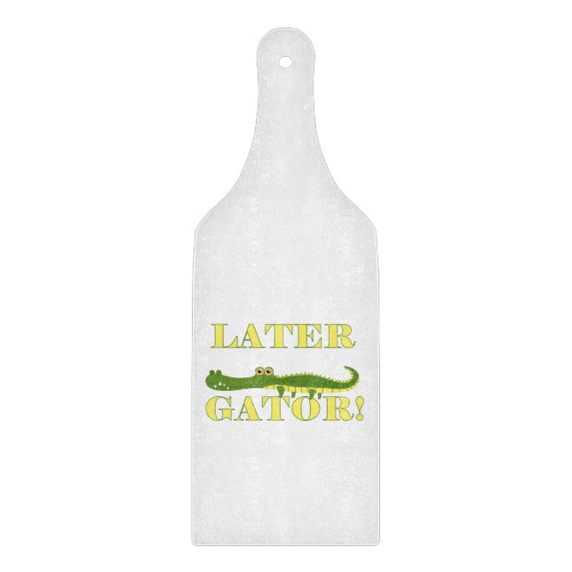 Planche À Découper Un plus défunt alligator (Devant)