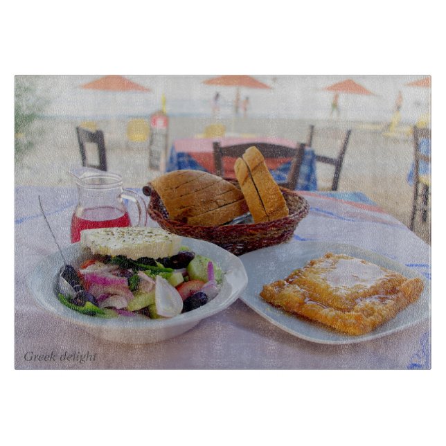 Planche À Découper Un régal grec (Devant)