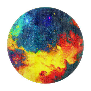 Planche À Découper Un voyage coloré à travers l'univers. Commandez dè