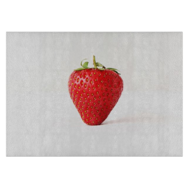 Planche À Découper Une fraise rouge cbcnm (Devant)